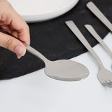 Regent Harmony Stainless Steel Silver Cutlery Set with Stand - 24 Pcs