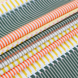 Rugby Stripes 3-Pcs Pure Cotton Bedsheet Set