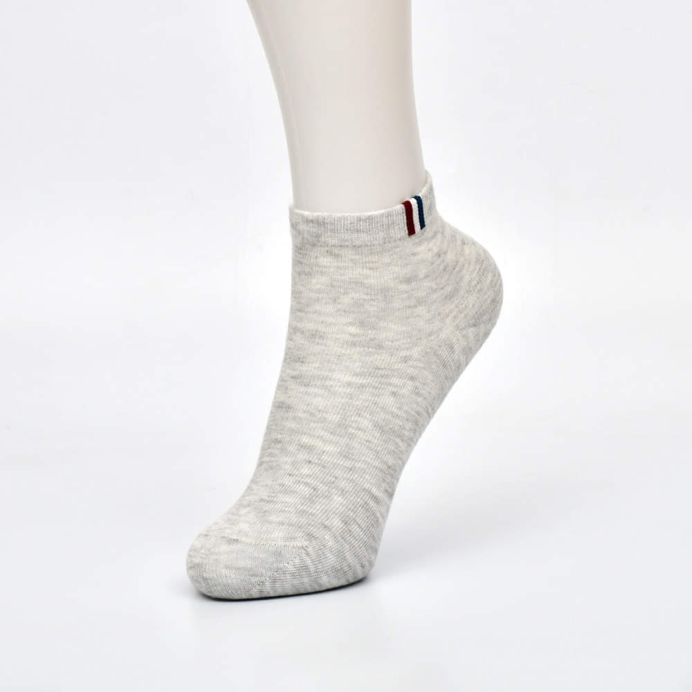 Stripes Design Premium No Show Ankle Kids Socks (Pack of 5)