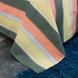 Rugby Stripes 3-Pcs Pure Cotton Bedsheet Set