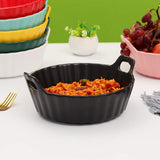 Pastel Tone Ceramic Food Serving Bowl