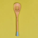 Bamboo Wooden Silicon Serving Spoon