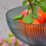 Grandeur Glass Multi Shades Round Serving Bowl