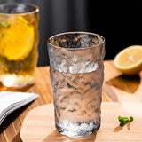 Glacier Pattern Frosted Glass Set-6 Pcs