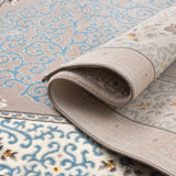 Floral Art Style King Size (7.6 X 5.25 Feet) Thick & Cozy Floor Rug