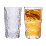 Glacier Pattern Frosted Glass Set-6 Pcs