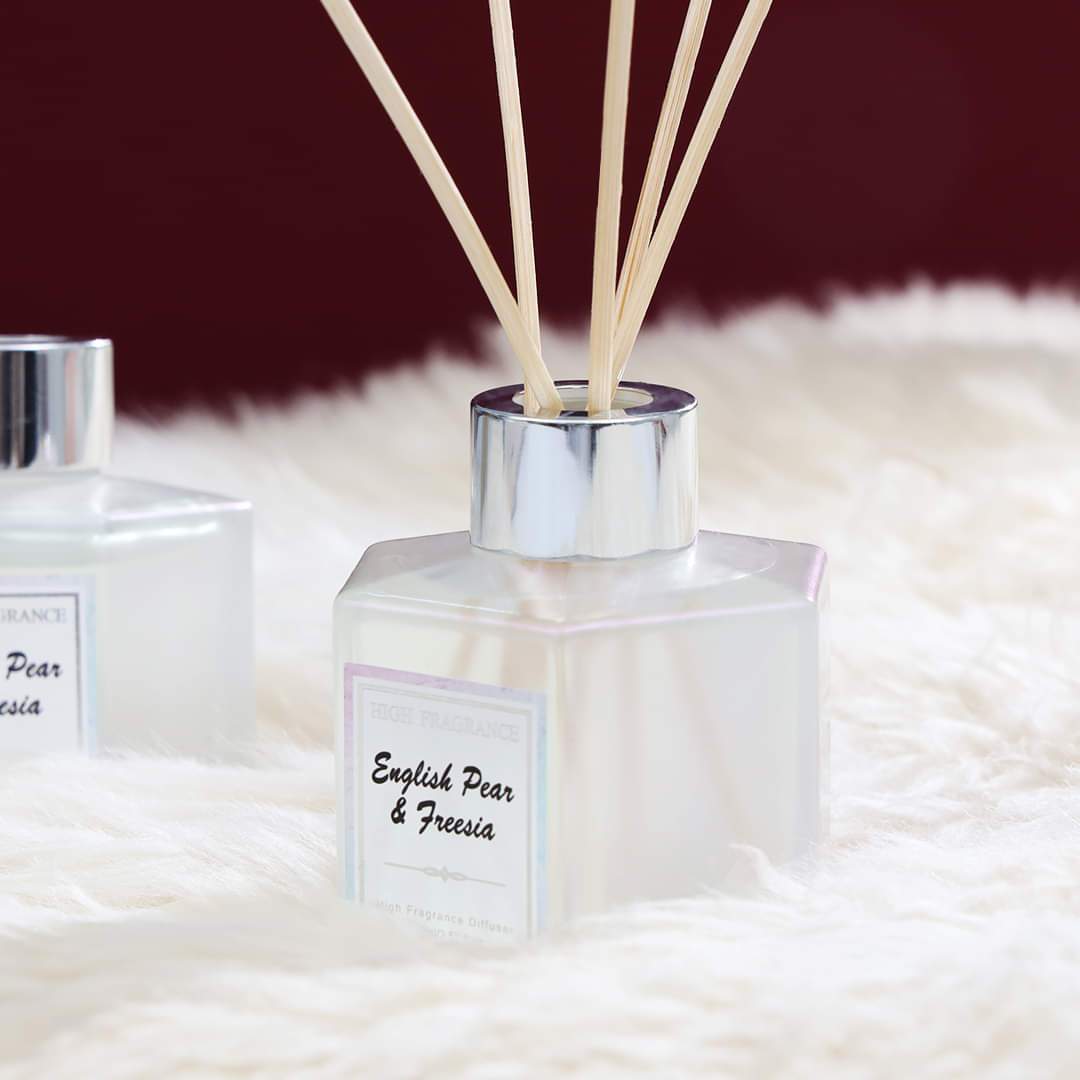 Aesthetic Pastel Aroma Reed Diffuser With Sticks - 100 ml