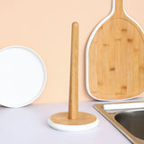 Tessie & Jessie Bamboo Wooden Tissue Roll Holde