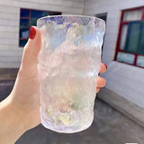 Glacier Pattern Frosted Glass Set-6 Pcs