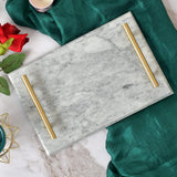 Nordic Grey Marble Serving Tray