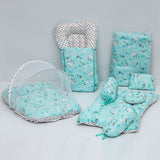 8-Pcs Cloud Design Baby Nursery Bedding Set