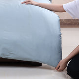 4-Pcs Swanky Cotton Satin Reversible Bedding Set