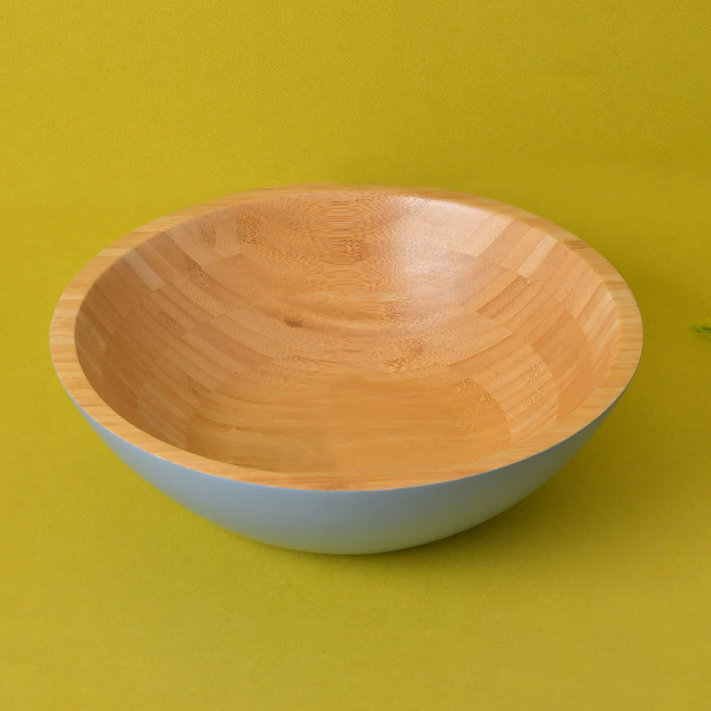 Bamboo Wood Fruit & Salad Bowl