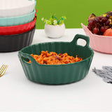 Pastel Tone Ceramic Food Serving Bowl