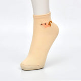 Cute Foxi Premium No Show Ankle Socks (Pack of 5)