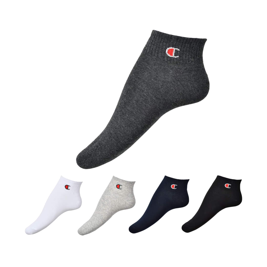 Dibiao Logo Liner Extra Cut No-Show Socks (Pack of 5)