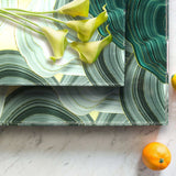 Pair of Abstract Art Acrylic Serving Tray