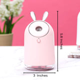 Small Bell Ultrasonic LED Light Induced Air Humidifier