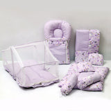 8-Pcs Cloud Design Baby Nursery Bedding Set