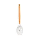 Bamboo Wood & Silicone Slotted Spoon