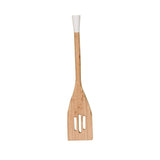 Bamboo Wooden Slotted Turner Spoon