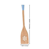 Bamboo Wooden Slotted Turner Spoon