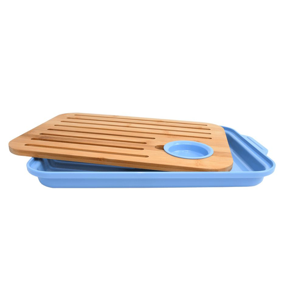 Bamboo Wood Bread & Cheese Cutting Board