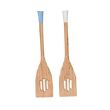 Bamboo Wooden Slotted Turner Spoon
