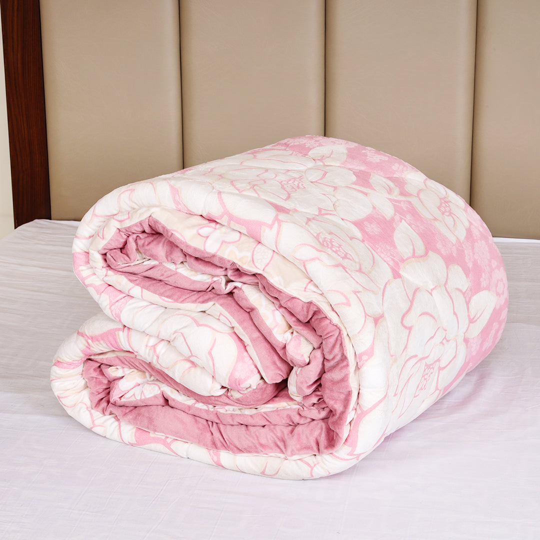 Fleece Dual Sided Soft and Plush Razai Super King