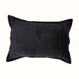 Embossed Velvet Luxury Frill Quilted Bridal Bed Set 06 PCS-Black