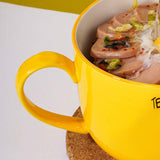 Cartoon Characters Kids Noodle Bowl with Lid