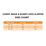 Canny Bear & Bunny Kids Slipper