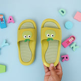 Comfy Bottom Multi-Fruit Character Kids Slipper