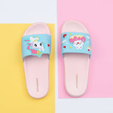 Snug Kitty Cat Design Kids Slipper