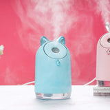 Small Bell Ultrasonic LED Light Induced Air Humidifier