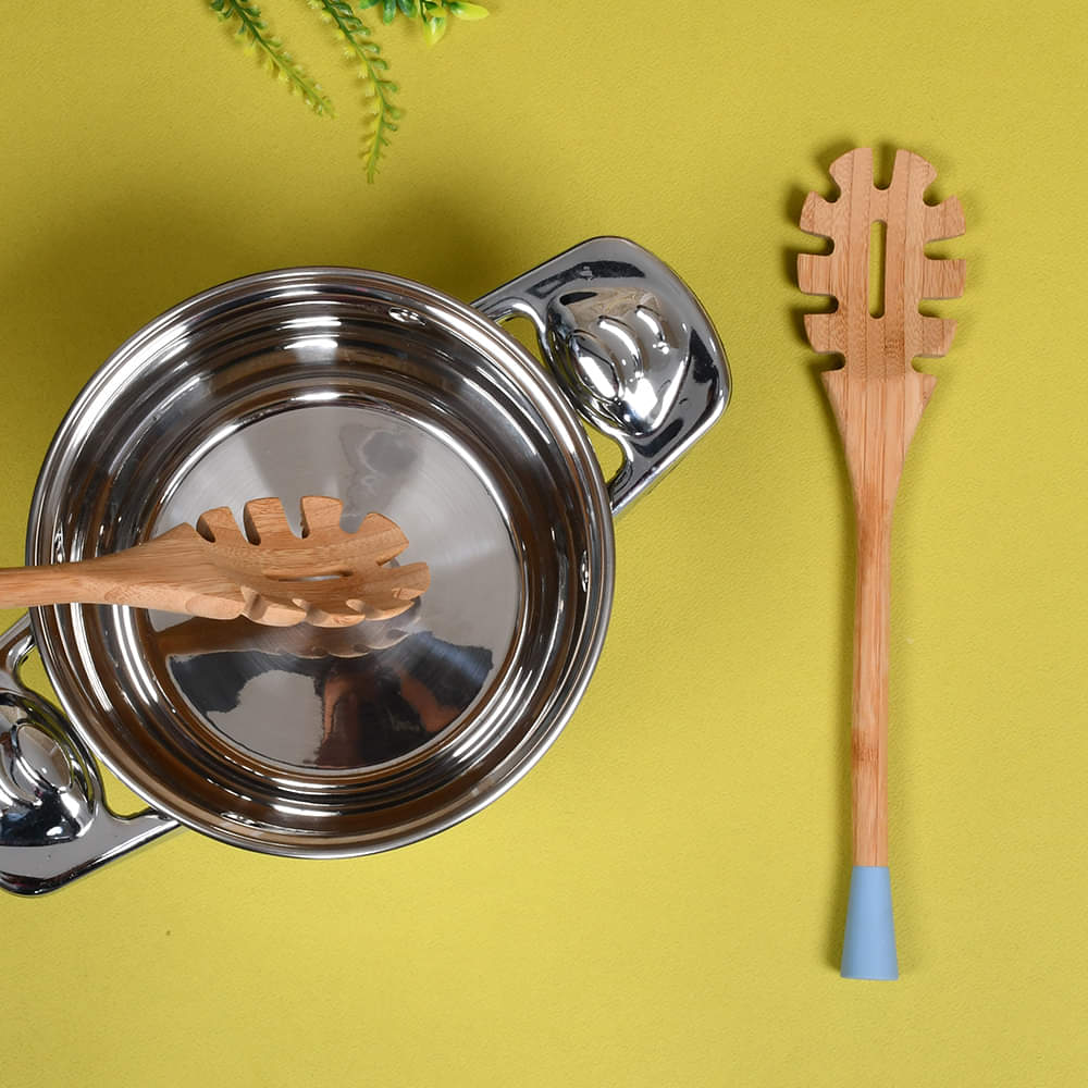 Bamboo Wooden Spaghetti Server Spoon