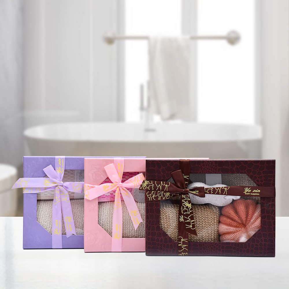 4-Pcs Deluxe Bath Gift Set