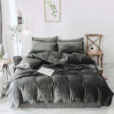 Embossed Velvet Luxury Frill Quilted Bridal Bed Set- 6 Pcs