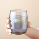 Borosilicate Glass Jug Set Silver with Stainless Steel Filter Lid - 7 Pcs