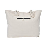 Ladies Shoulder Bag Glitter Tote Design-Light Grey