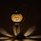 Vintage Mediterranean Hanging Fluorescent Table Lamp