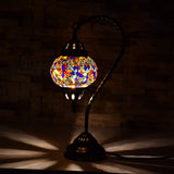 Vintage Mediterranean Hanging Fluorescent Table Lamp