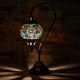 Vintage Mediterranean Hanging Fluorescent Table Lamp