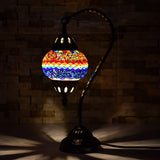 Vintage Mediterranean Hanging Fluorescent Table Lamp