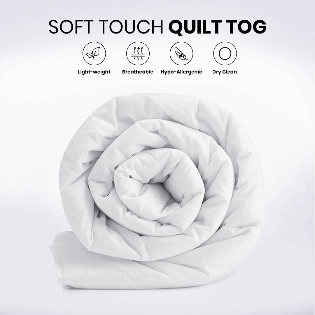 Hollow Fiber Premium Quality Soft Touch Polyester Blend Duvet Tog (450 GSM)