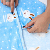 Warm & Cozy Baby Bunny Wrapping Sheet