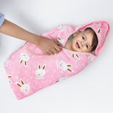 Warm & Cozy Baby Bunny Wrapping Sheet