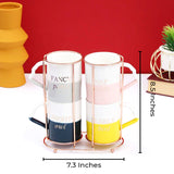Luxury Divinity Grace Bone-China Mug Stack (5 pcs)