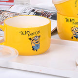 Cartoon Characters Kids Noodle Bowl with Lid