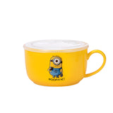Cartoon Characters Kids Noodle Bowl with Lid